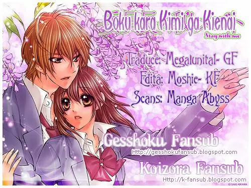 Boku kara kimi ga kienai capítulo 8, página 1