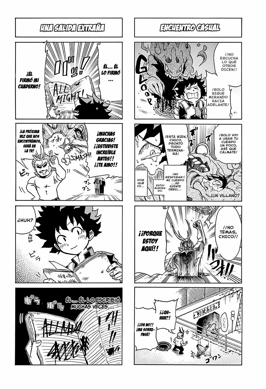 Boku no Hero Academia SMASH!! capítulo 1, página 7