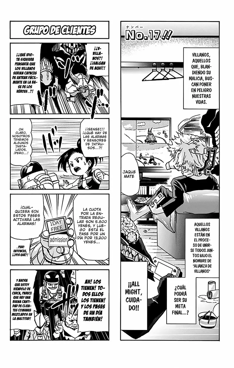 Boku no Hero Academia SMASH!! capítulo 17, página 2
