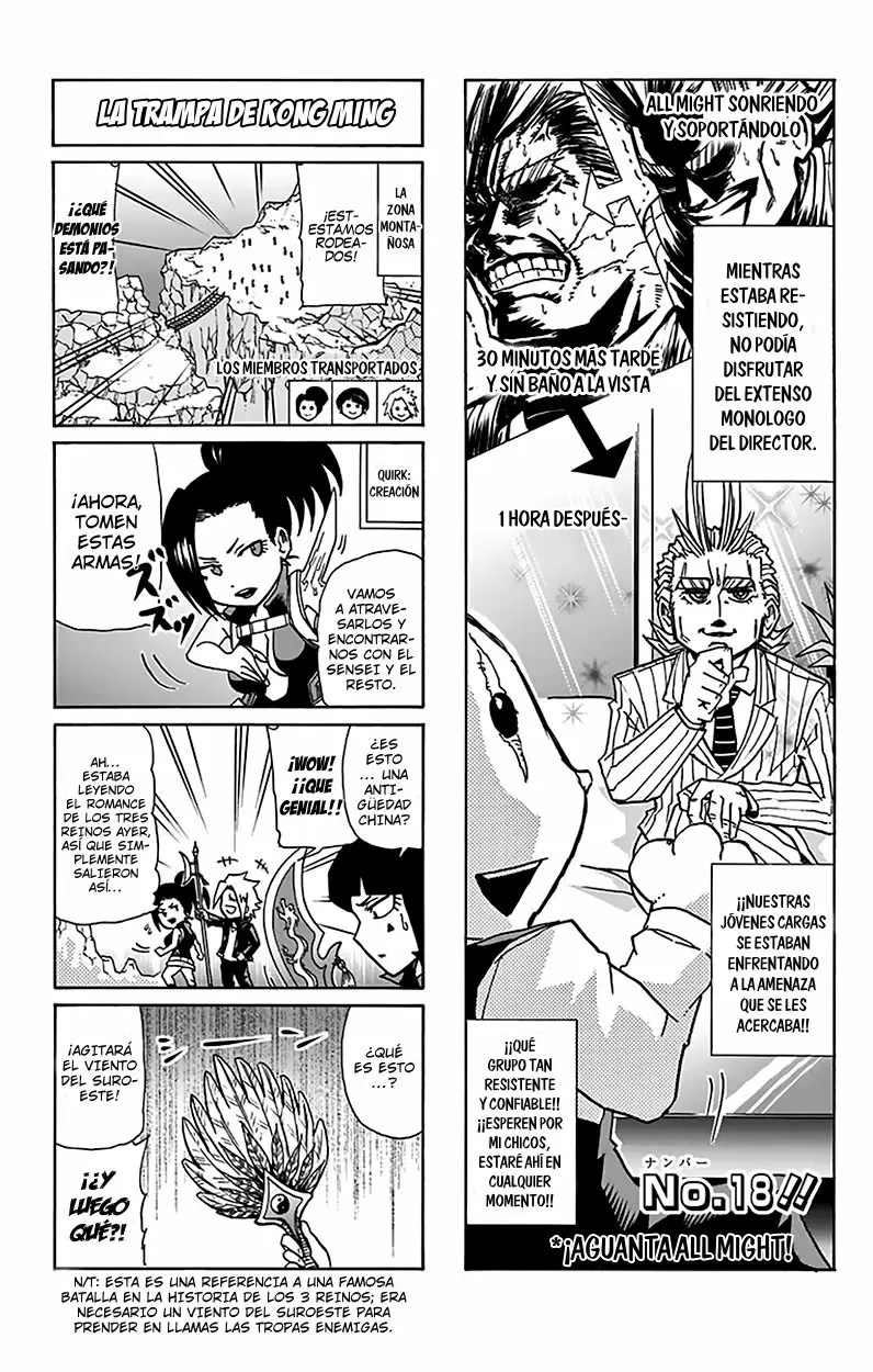 Boku no Hero Academia SMASH!! capítulo 18, página 2