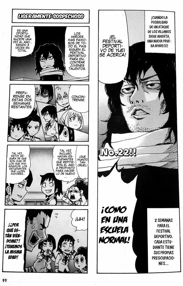 Boku no Hero Academia SMASH!! capítulo 22, página 2