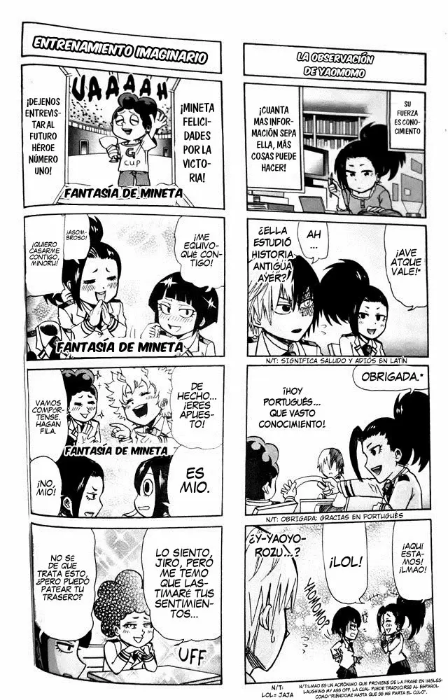 Boku no Hero Academia SMASH!! capítulo 22, página 4