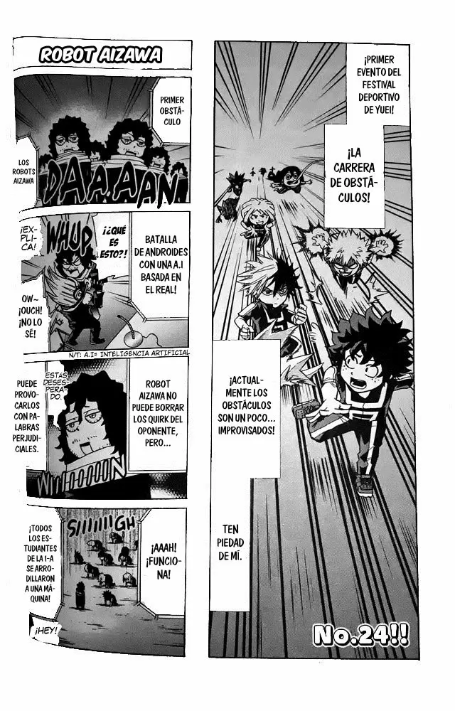 Boku no Hero Academia SMASH!! capítulo 24, página 2