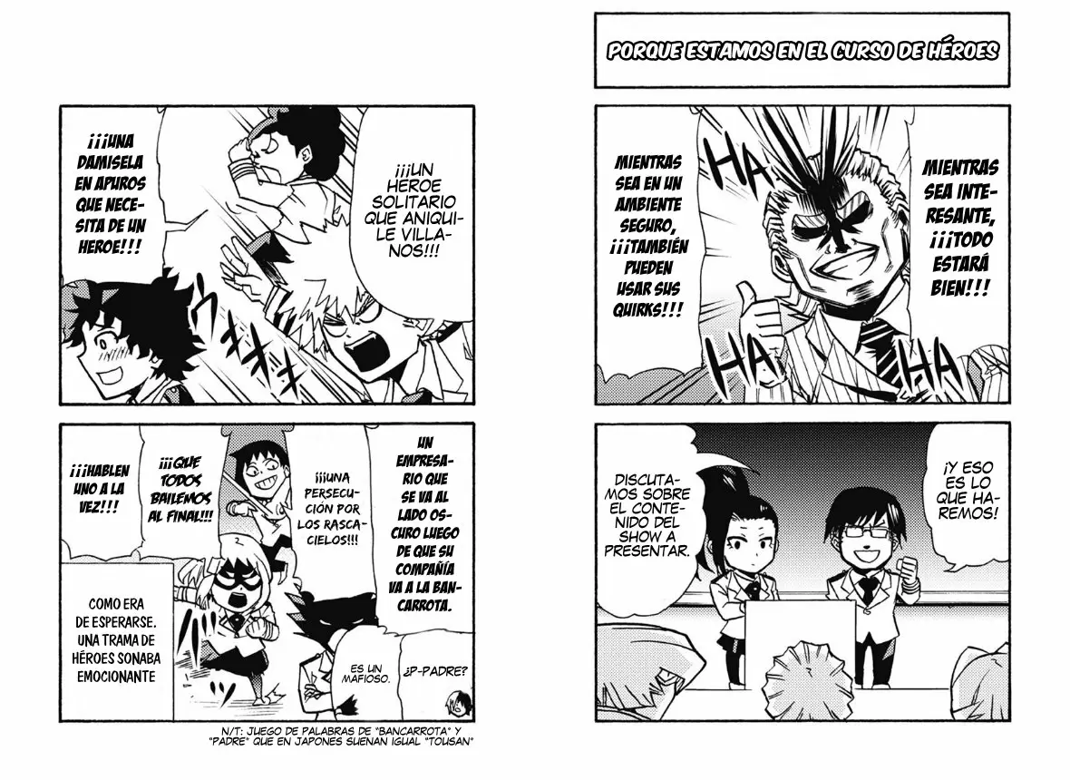 Boku no Hero Academia SMASH!! capítulo 26, página 3
