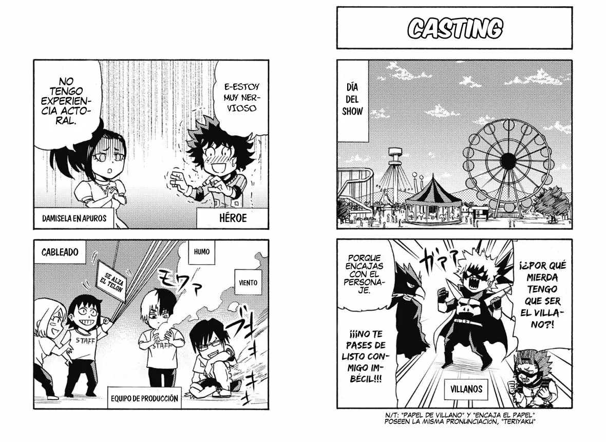 Boku no Hero Academia SMASH!! capítulo 26, página 4