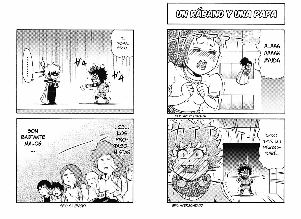 Boku no Hero Academia SMASH!! capítulo 26, página 6