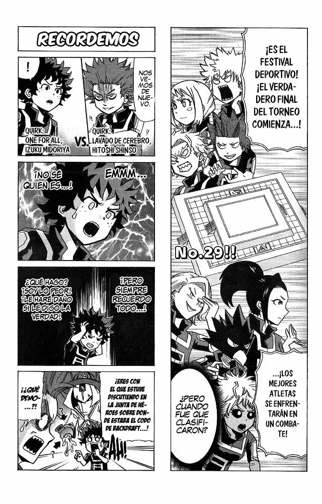 Boku no Hero Academia SMASH!! capítulo 29, página 2