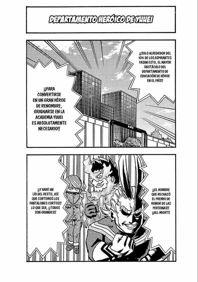 Boku no Hero Academia SMASH!! capítulo 3, página 4