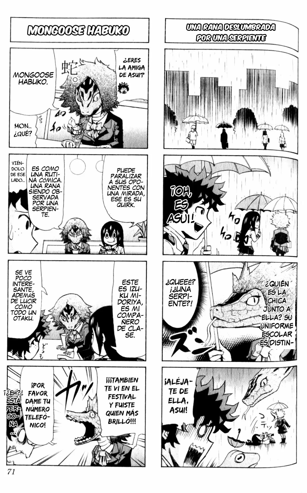Boku no Hero Academia SMASH!! capítulo 32, página 4