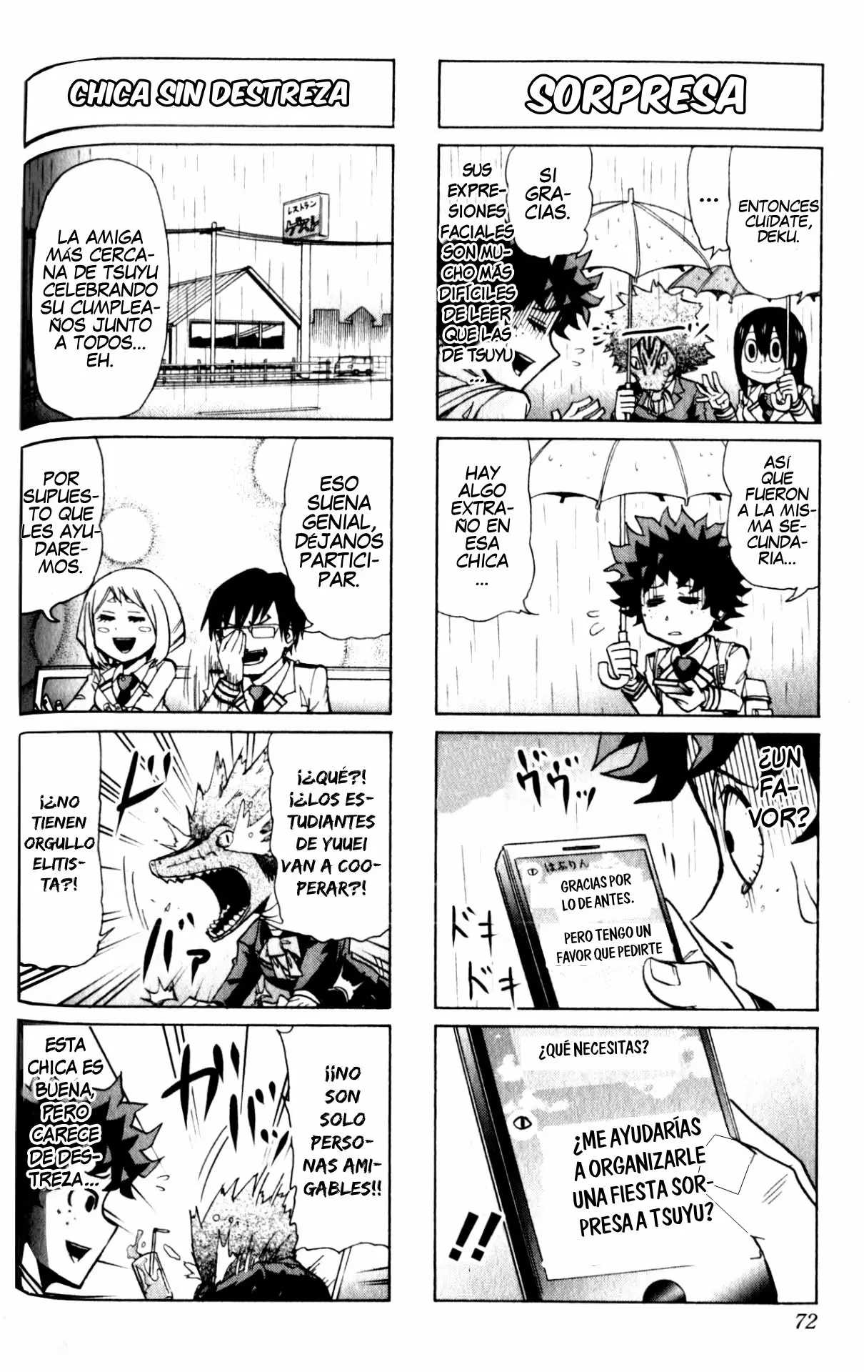 Boku no Hero Academia SMASH!! capítulo 32, página 5
