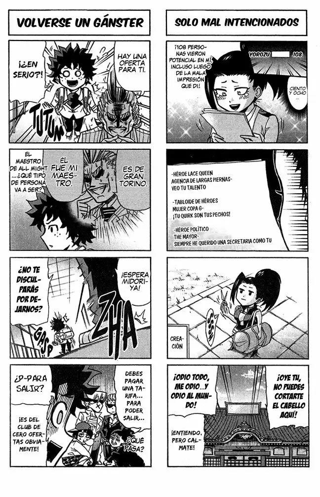 Boku no Hero Academia SMASH!! capítulo 33, página 4