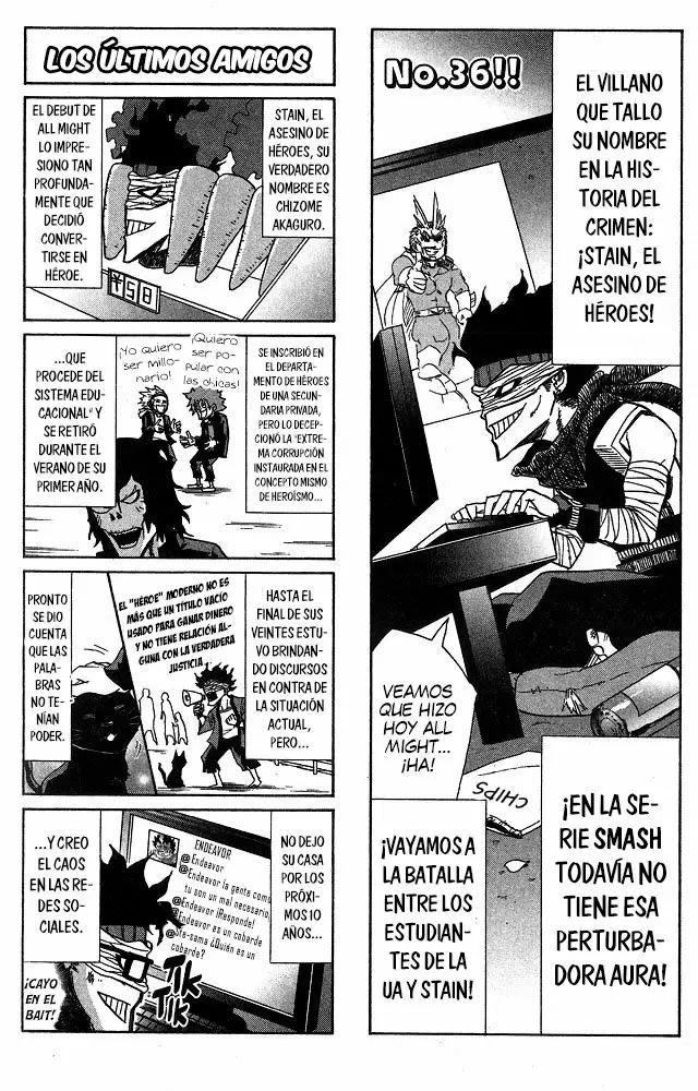 Boku no Hero Academia SMASH!! capítulo 36, página 2