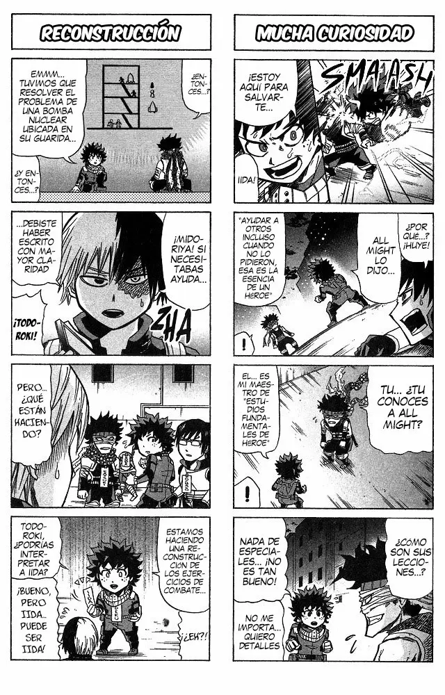 Boku no Hero Academia SMASH!! capítulo 36, página 5