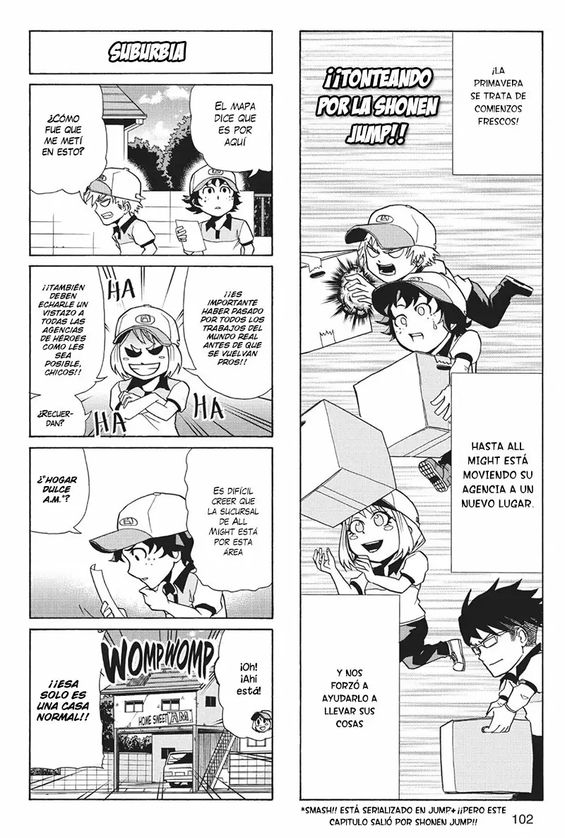 Boku no Hero Academia SMASH!! capítulo 37.1, página 2