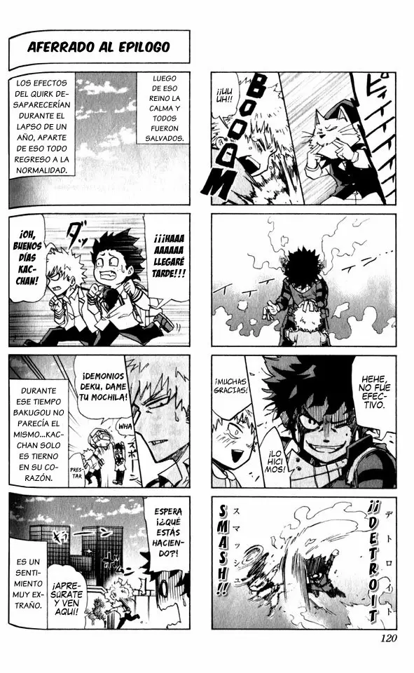 Boku no Hero Academia SMASH!! capítulo 37.5, página 7