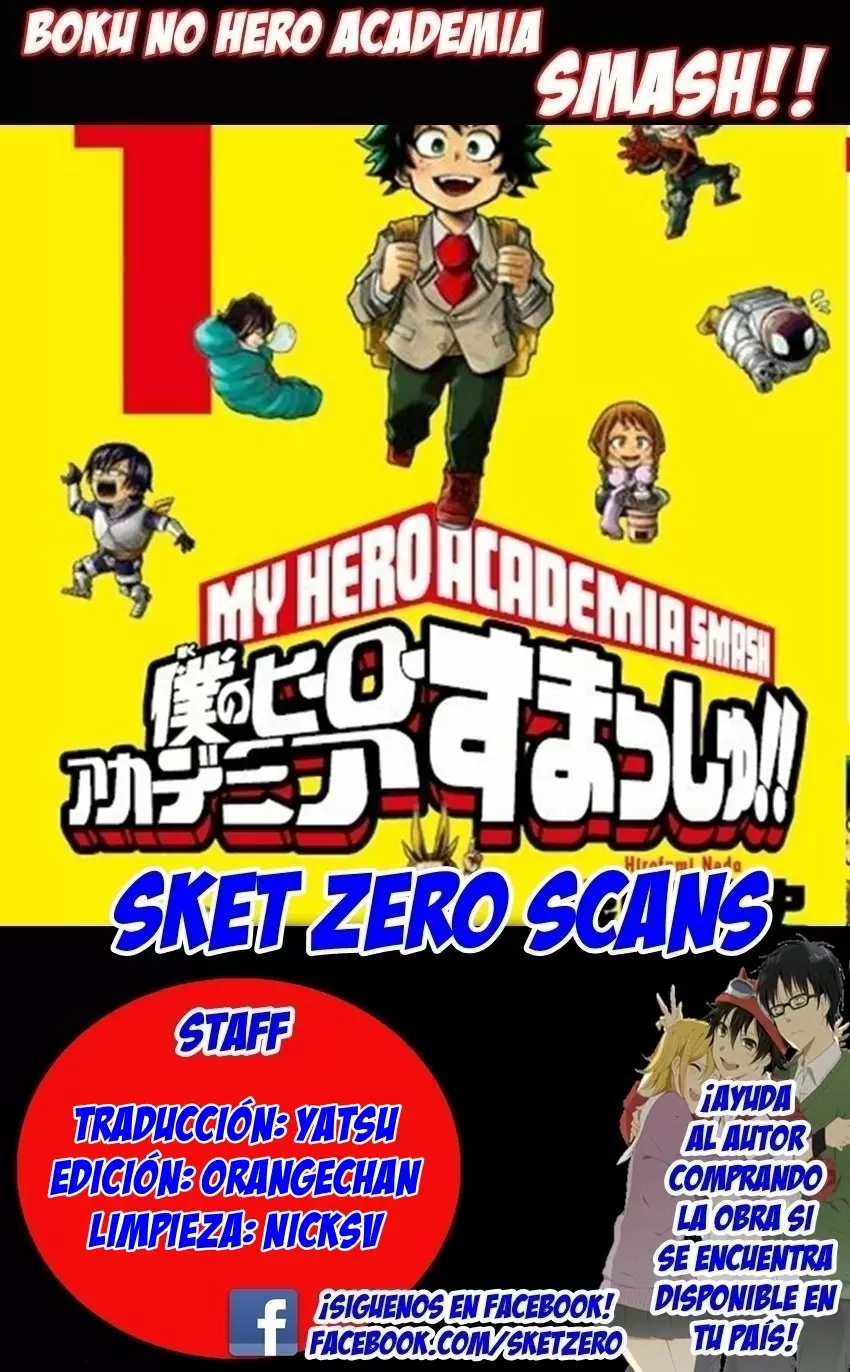Boku no Hero Academia SMASH!! capítulo 37, página 1