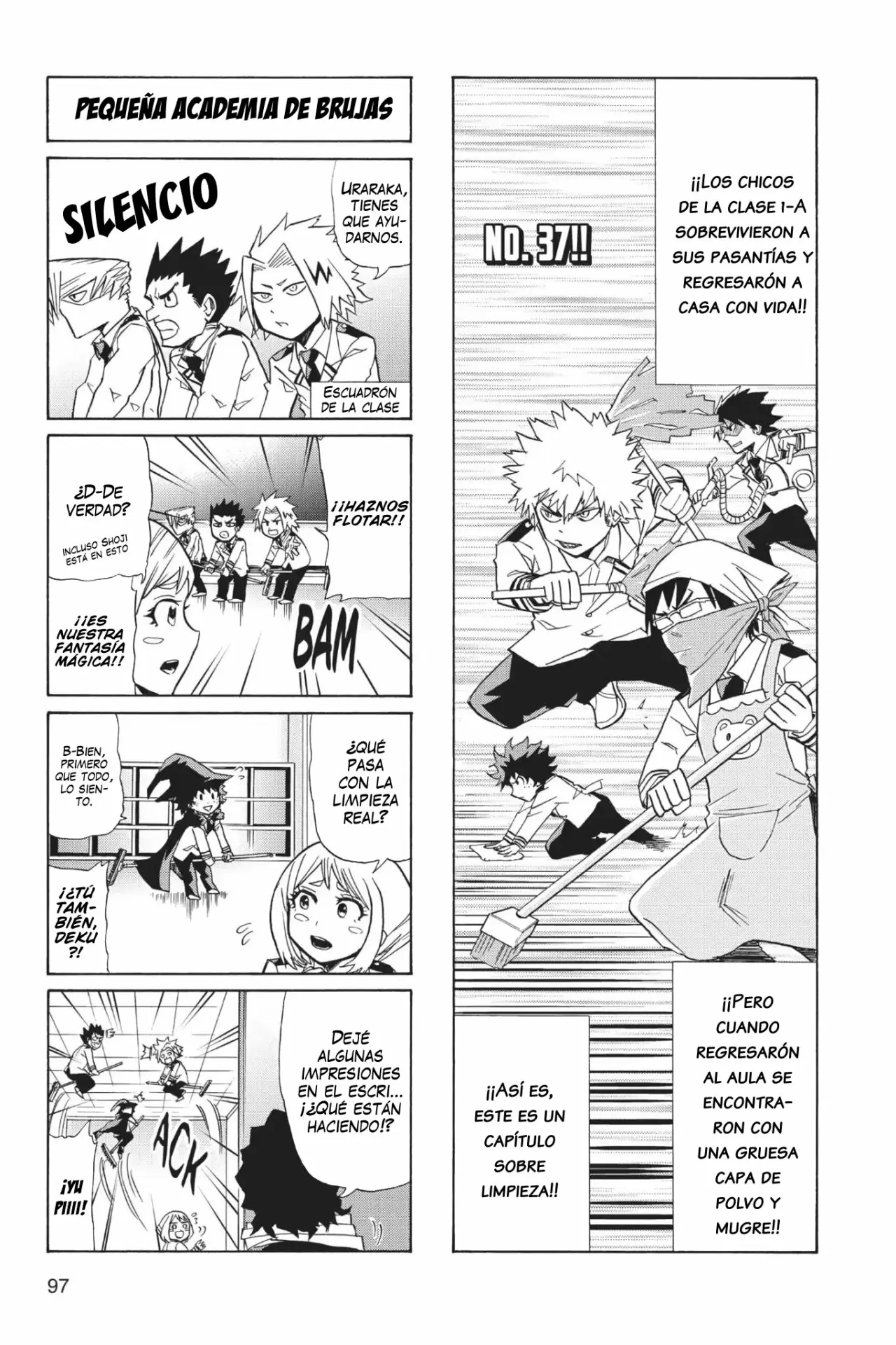 Boku no Hero Academia SMASH!! capítulo 37, página 2