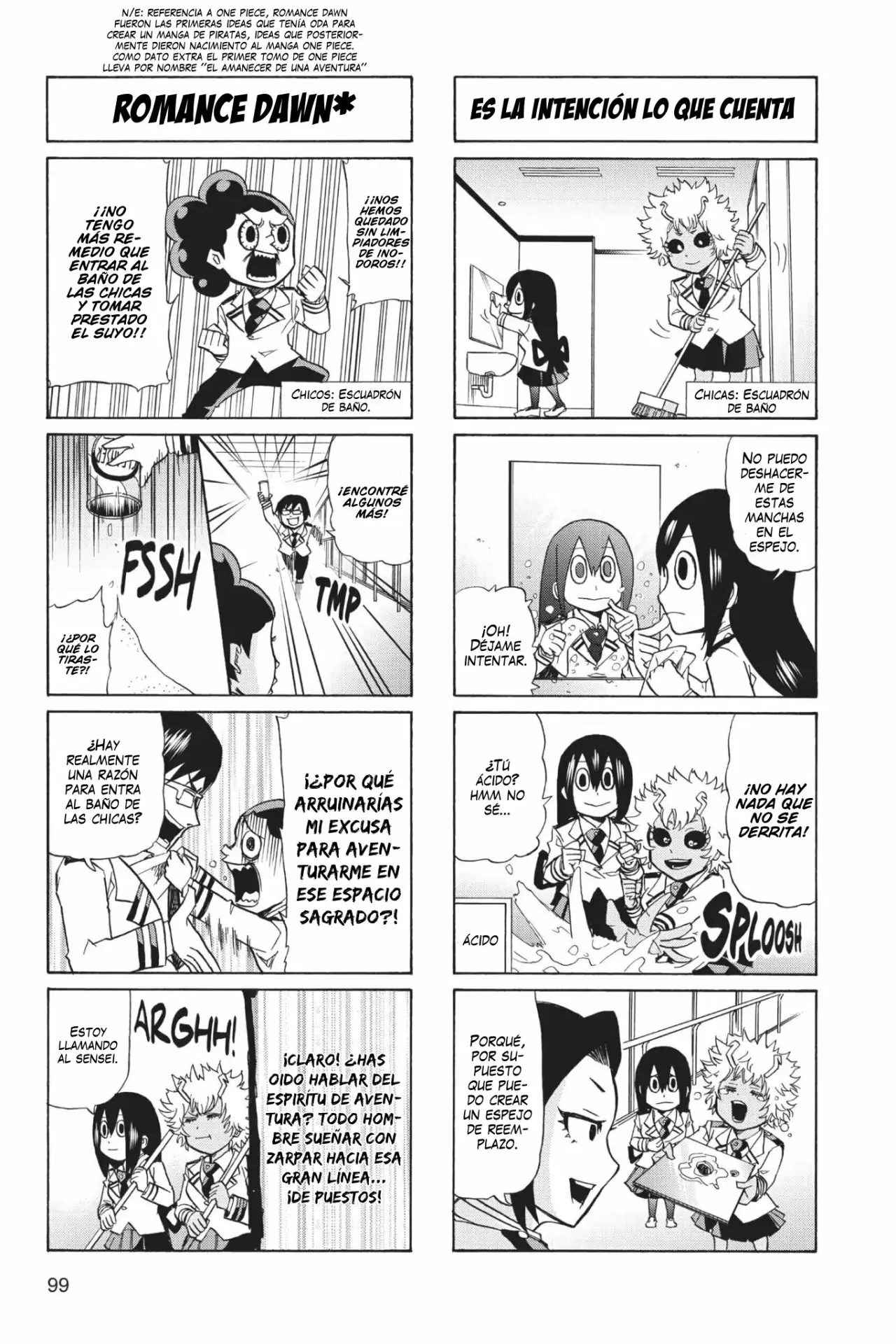 Boku no Hero Academia SMASH!! capítulo 37, página 4