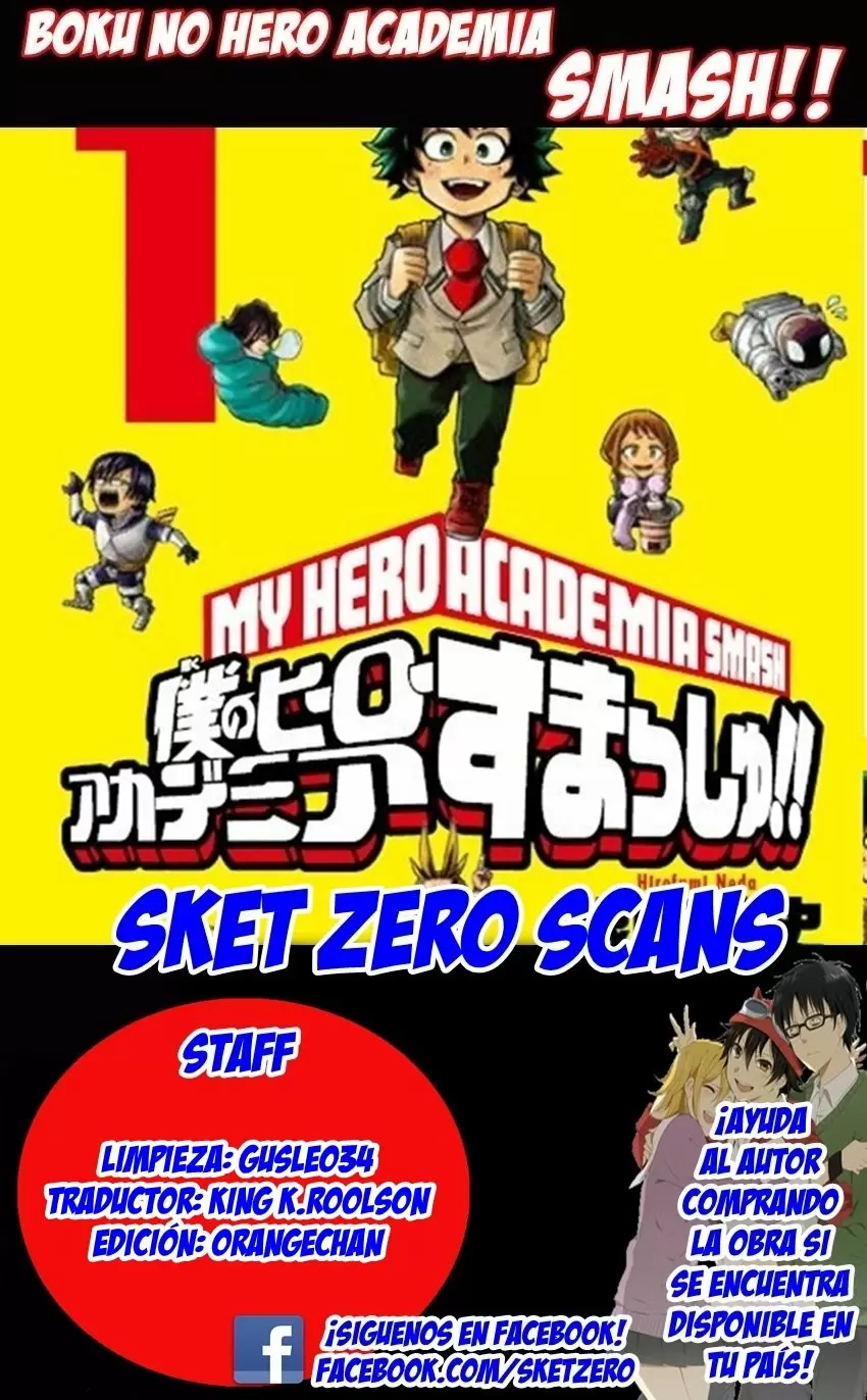 Boku no Hero Academia SMASH!! capítulo 38, página 1