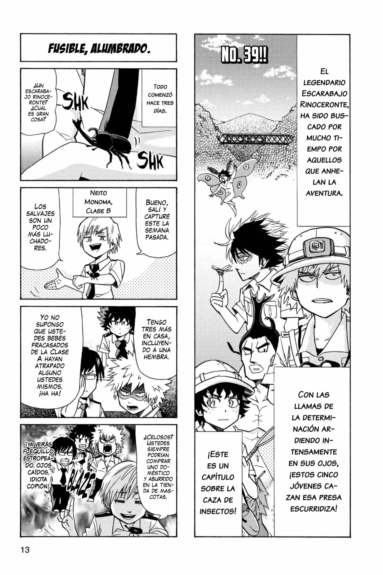Boku no Hero Academia SMASH!! capítulo 39, página 2
