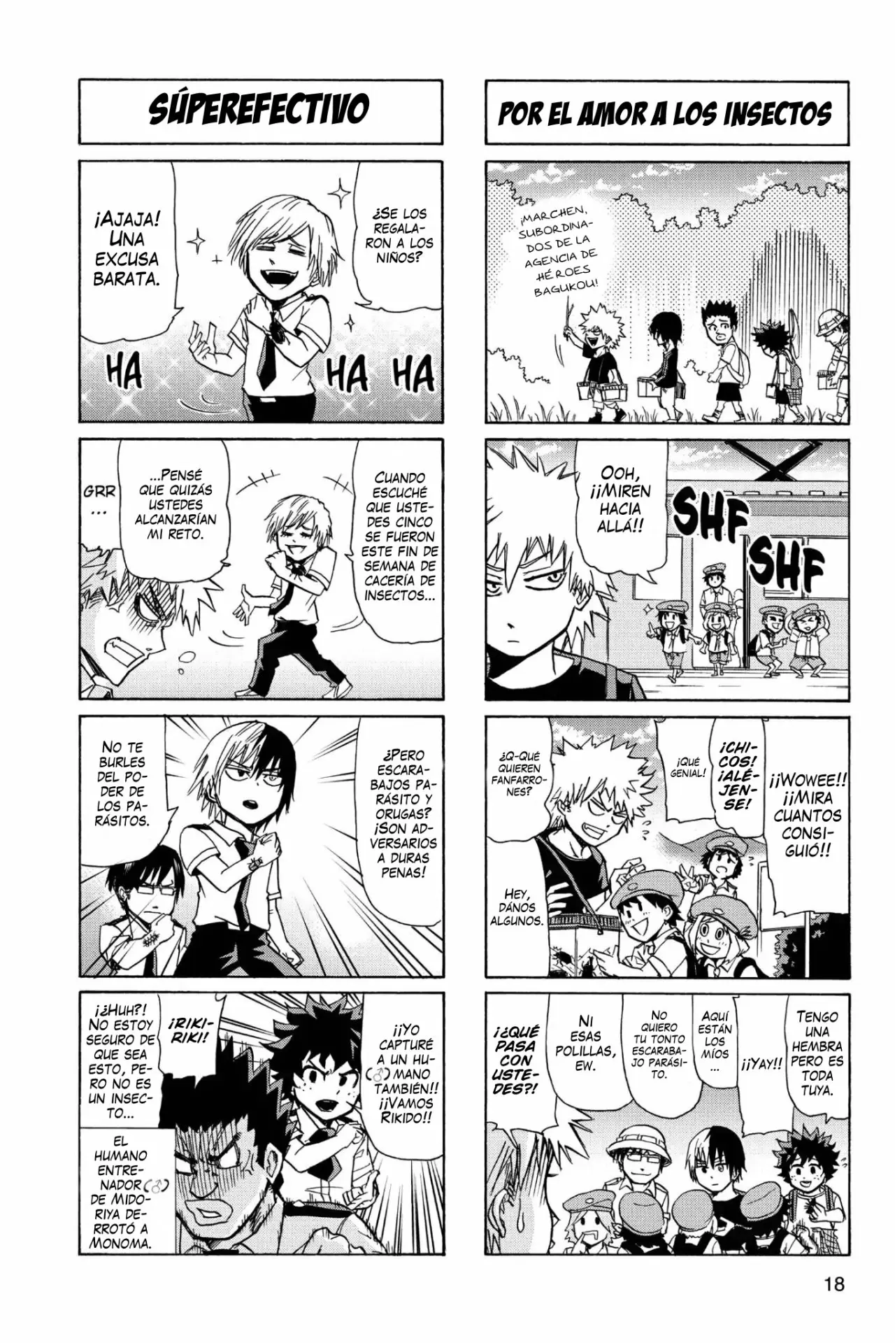 Boku no Hero Academia SMASH!! capítulo 39, página 7