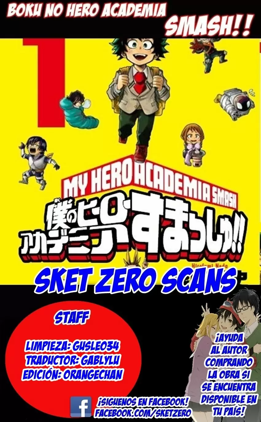 Boku no Hero Academia SMASH!! capítulo 40, página 1