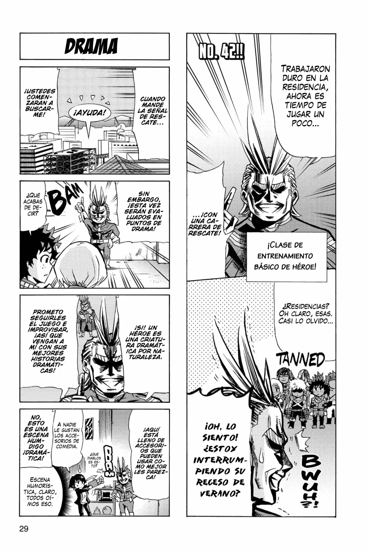 Boku no Hero Academia SMASH!! capítulo 42, página 2