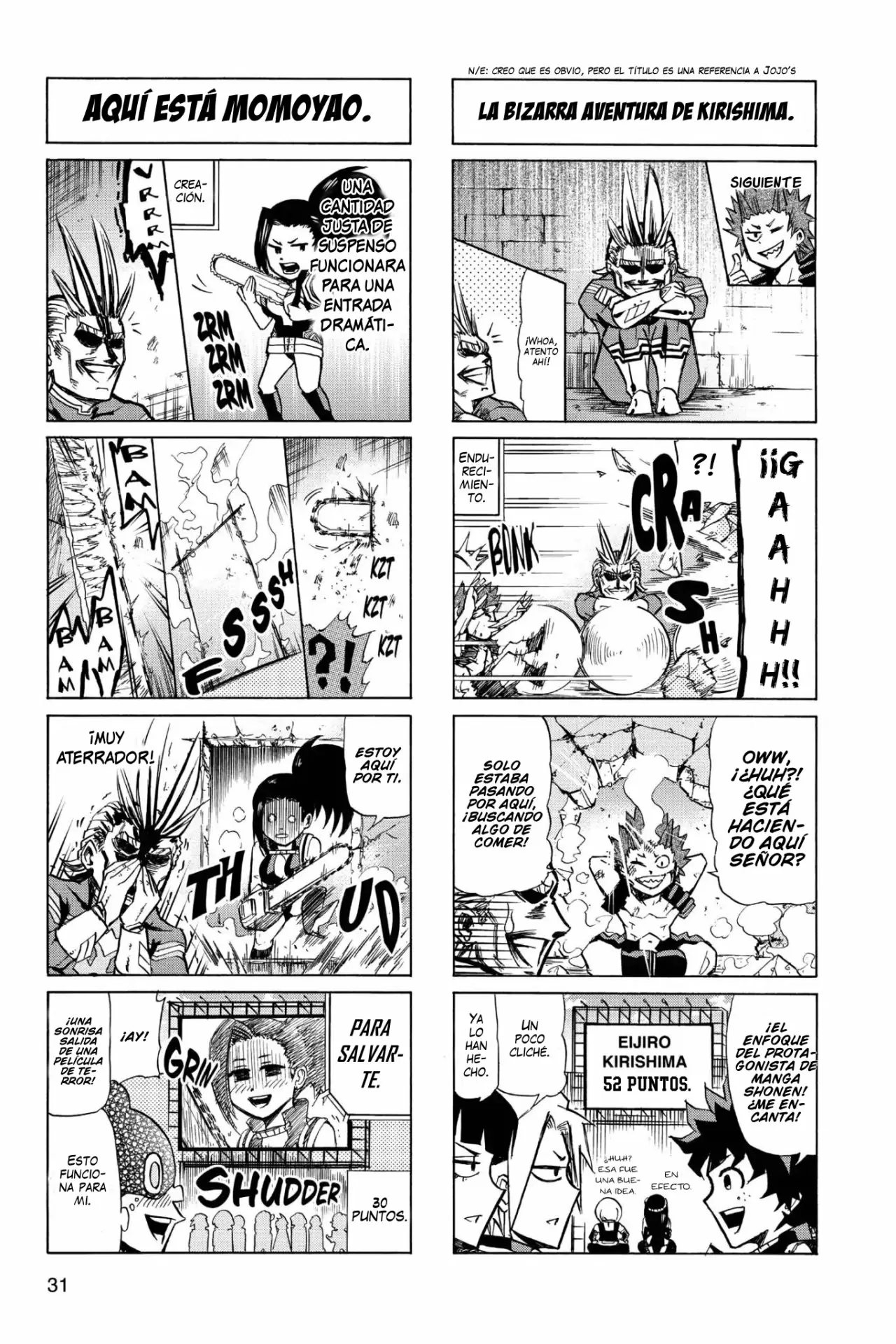 Boku no Hero Academia SMASH!! capítulo 42, página 4