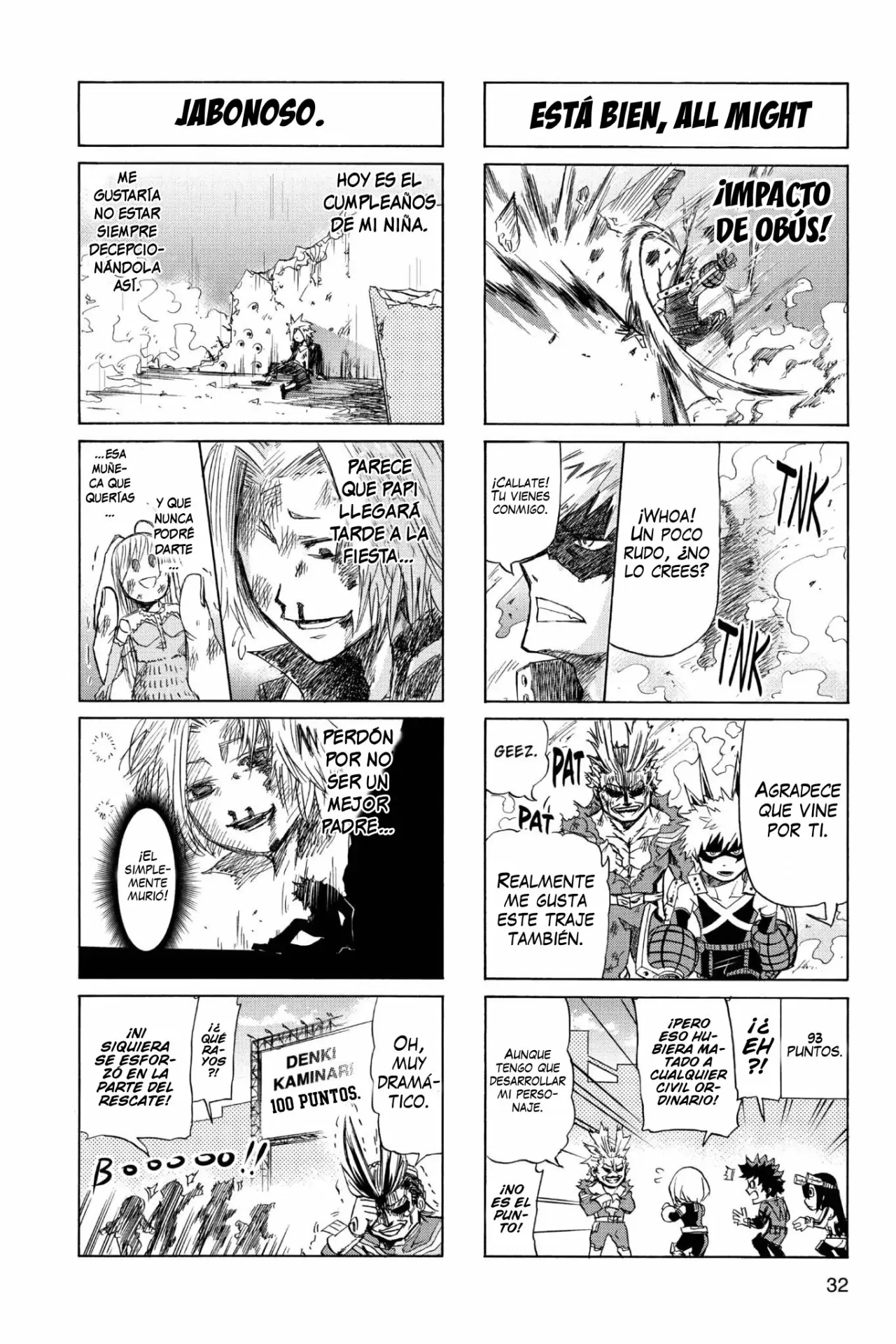 Boku no Hero Academia SMASH!! capítulo 42, página 5