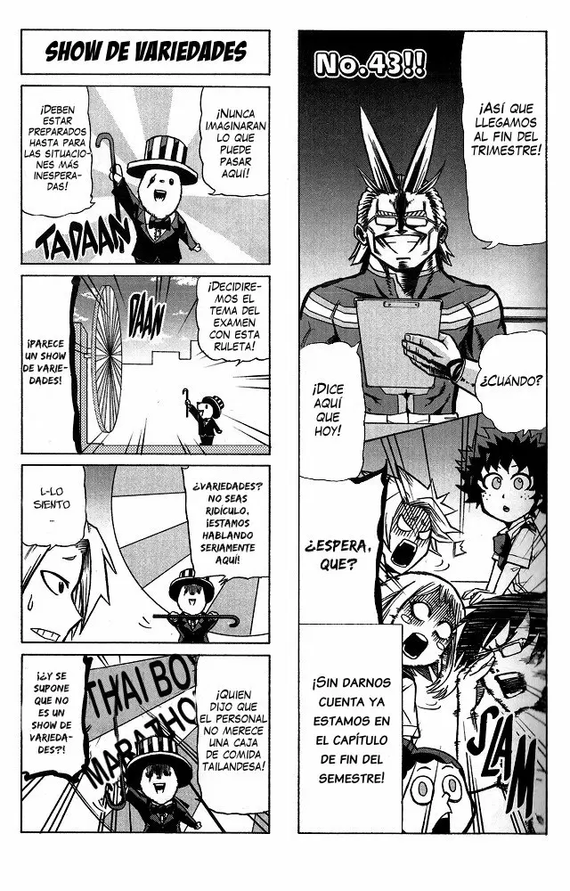 Boku no Hero Academia SMASH!! capítulo 43, página 2