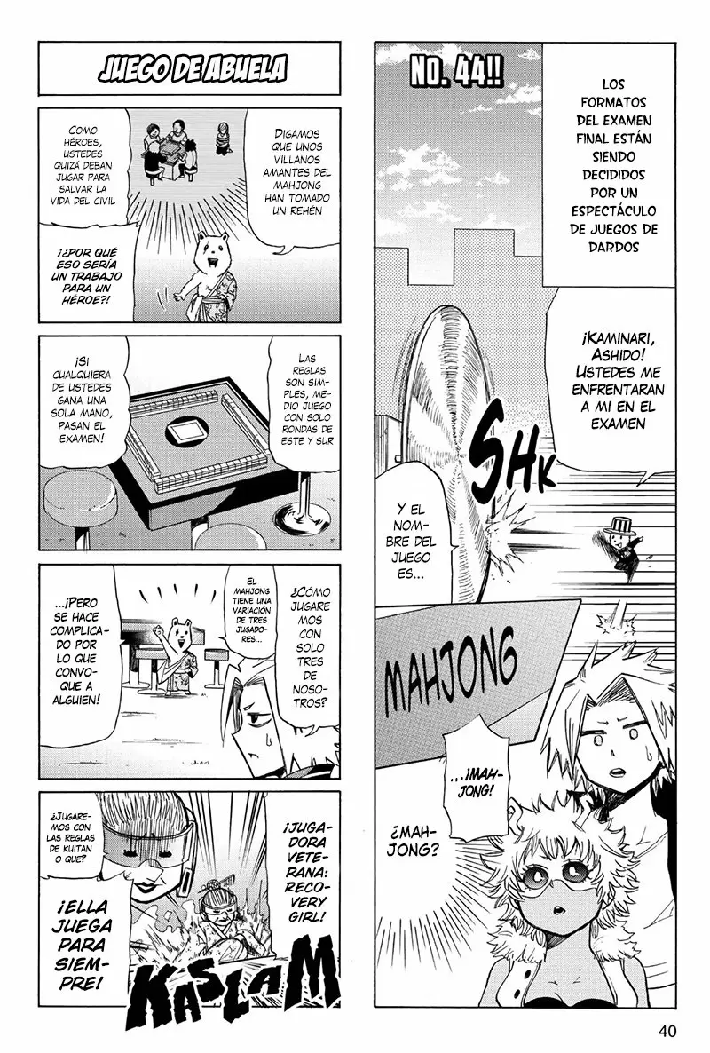 Boku no Hero Academia SMASH!! capítulo 44, página 2