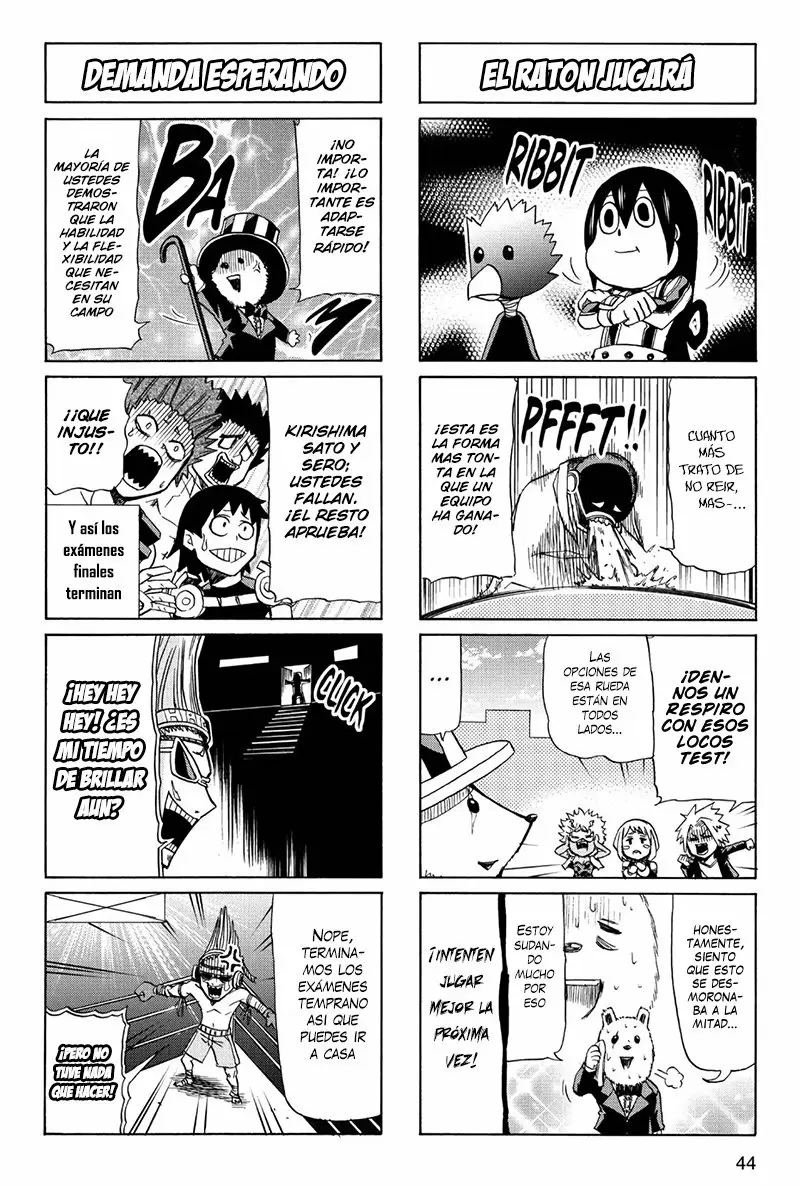 Boku no Hero Academia SMASH!! capítulo 44, página 6