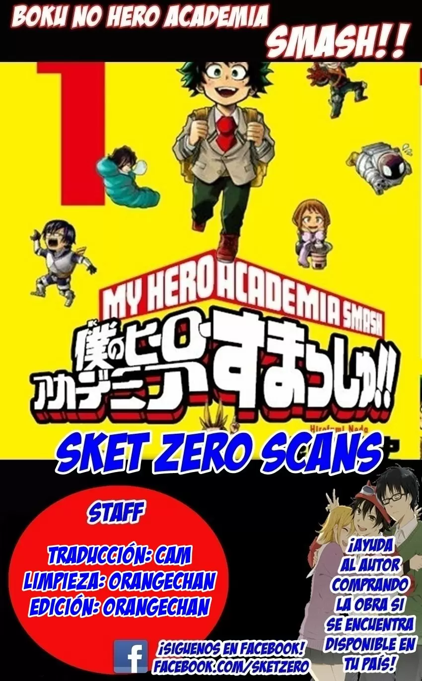 Boku no Hero Academia SMASH!! capítulo 45, página 1