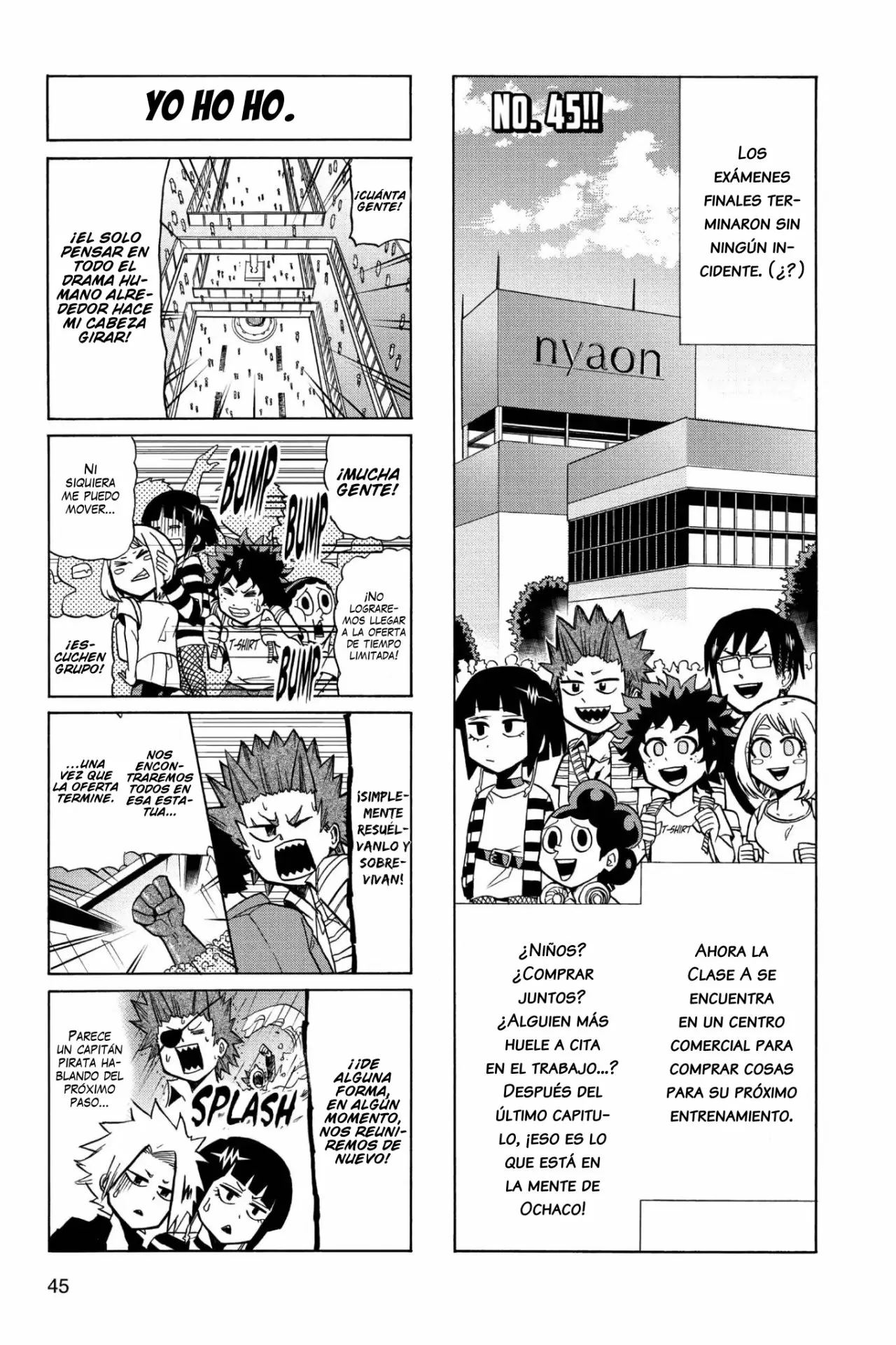 Boku no Hero Academia SMASH!! capítulo 45, página 2