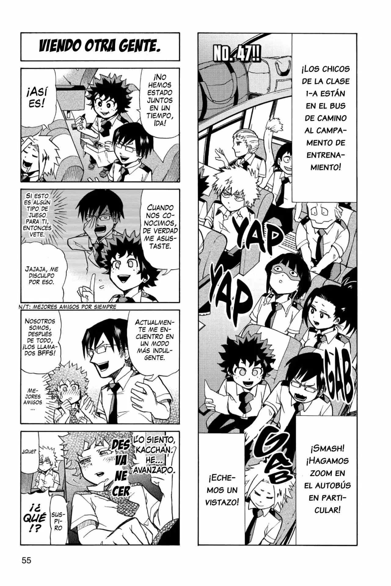 Boku no Hero Academia SMASH!! capítulo 47, página 2
