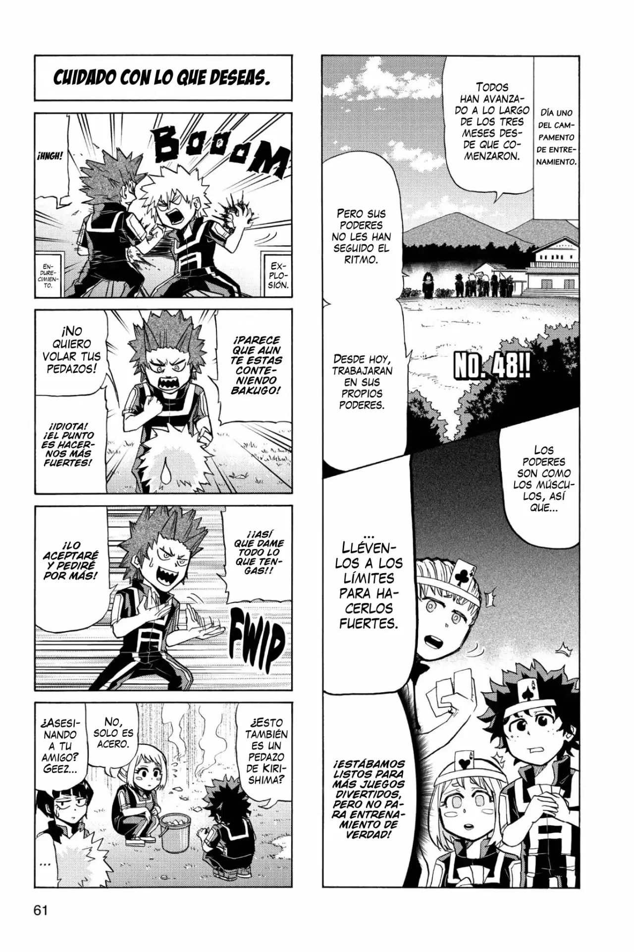 Boku no Hero Academia SMASH!! capítulo 48, página 2