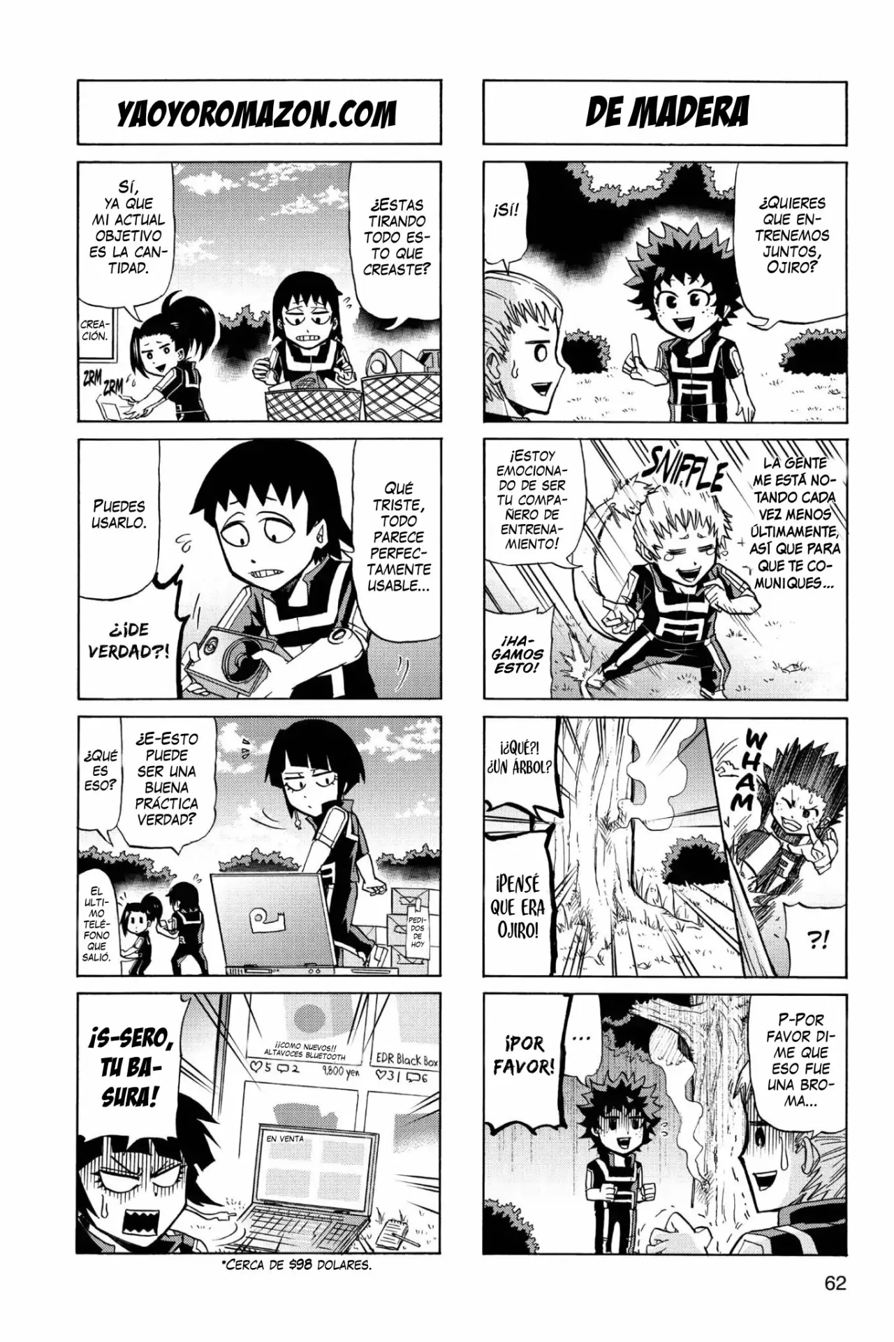 Boku no Hero Academia SMASH!! capítulo 48, página 3