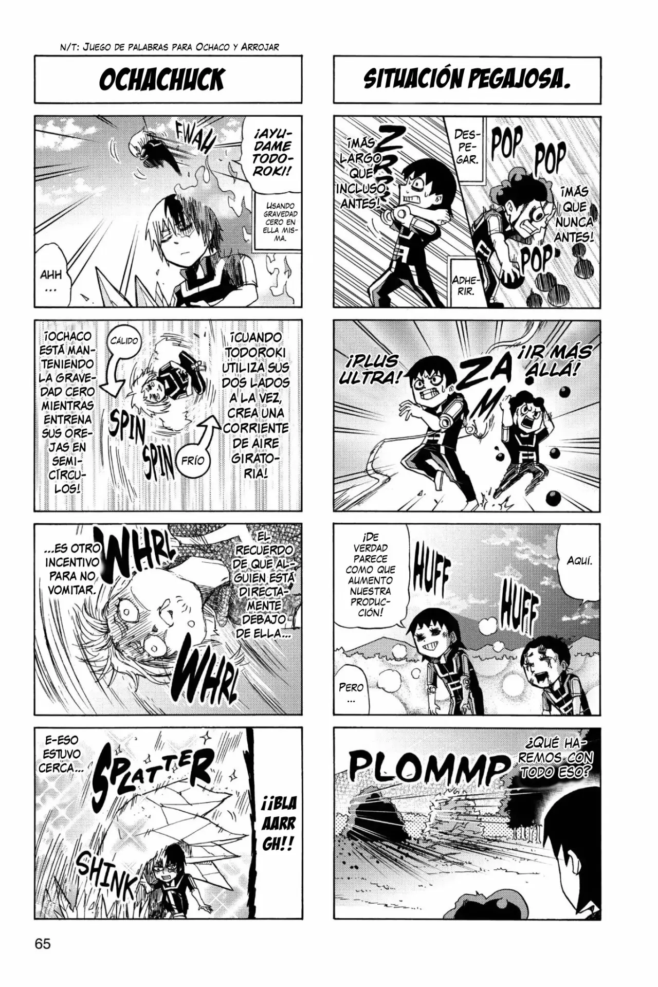 Boku no Hero Academia SMASH!! capítulo 48, página 6