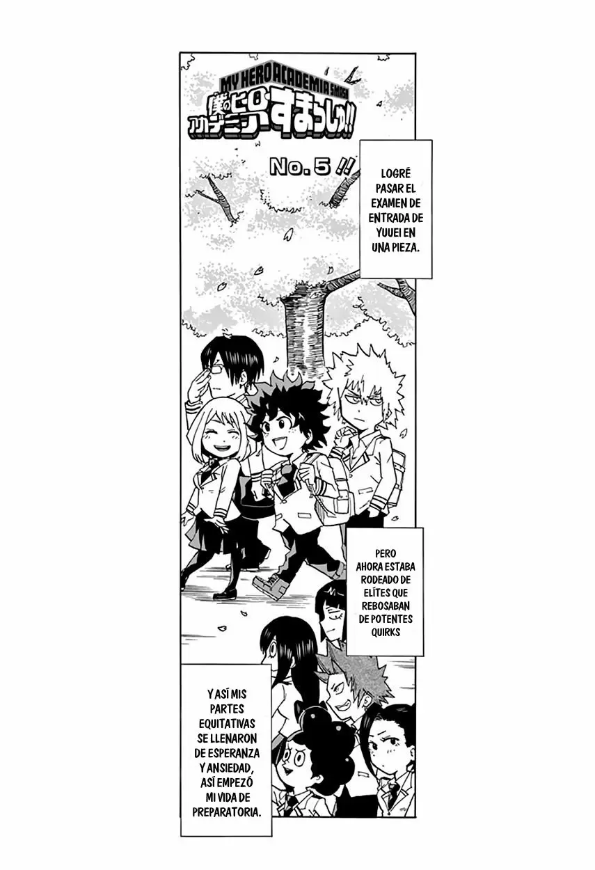 Boku no Hero Academia SMASH!! capítulo 5, página 3