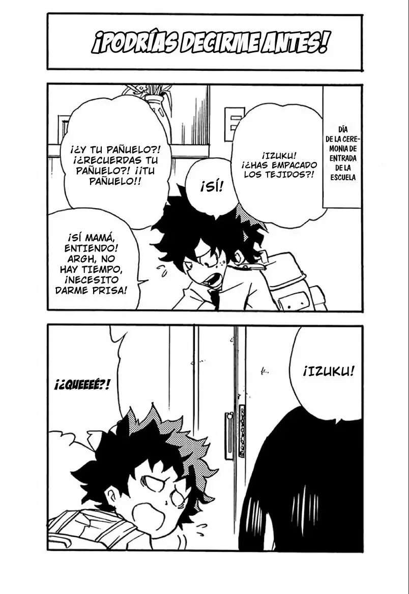 Boku no Hero Academia SMASH!! capítulo 5, página 6