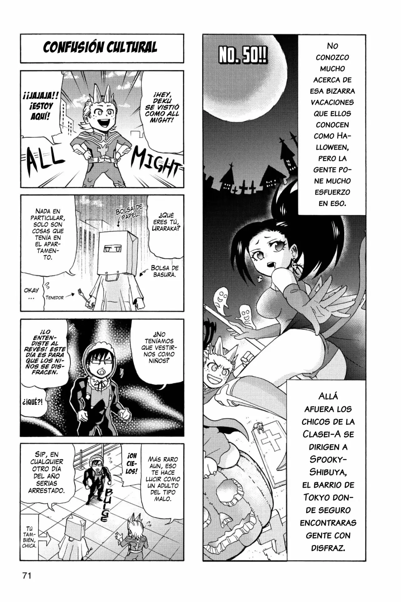 Boku no Hero Academia SMASH!! capítulo 50, página 2