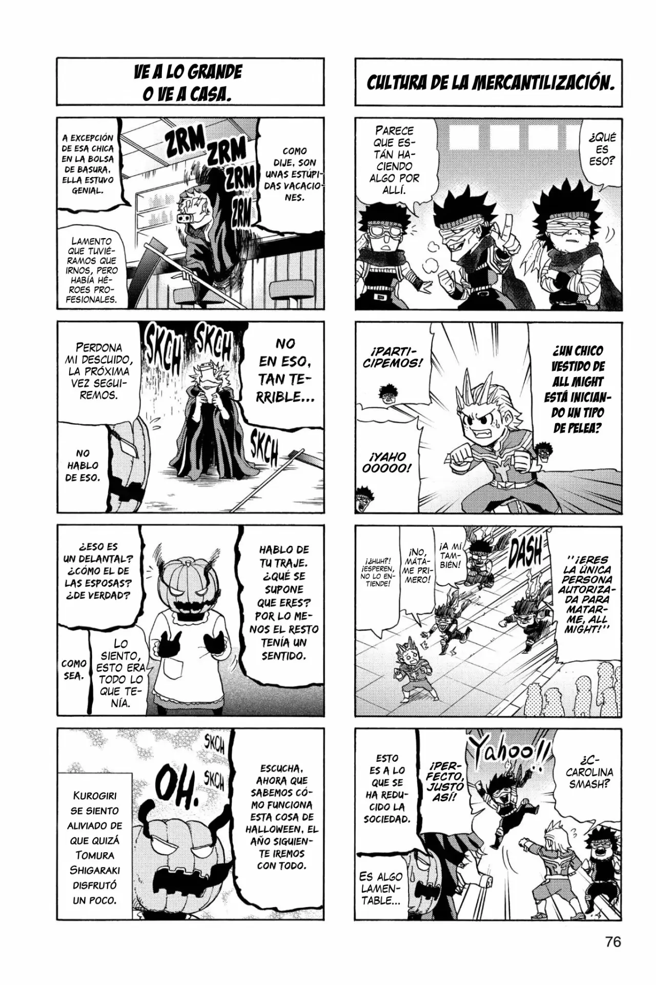 Boku no Hero Academia SMASH!! capítulo 50, página 7