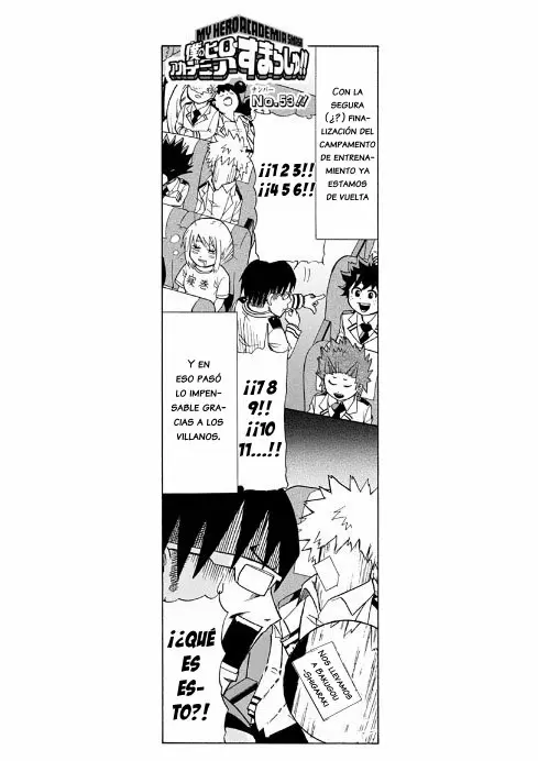 Boku no Hero Academia SMASH!! capítulo 53, página 2