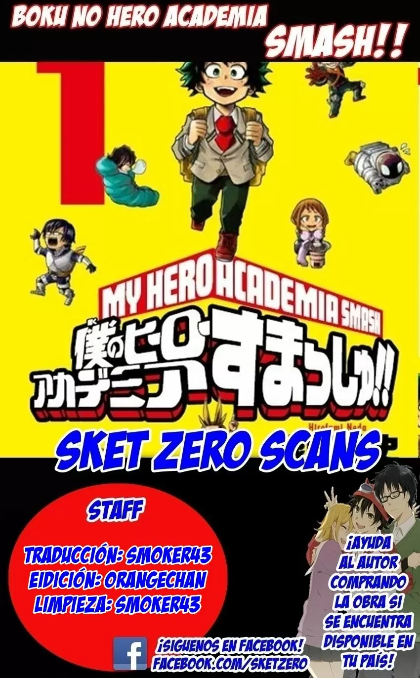Boku no Hero Academia SMASH!! capítulo 56, página 1