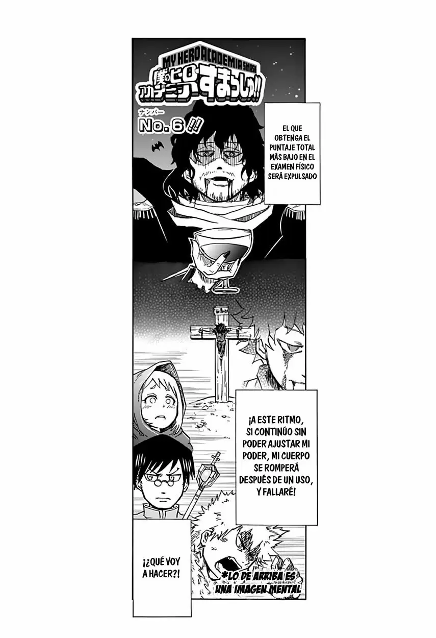Boku no Hero Academia SMASH!! capítulo 6, página 3