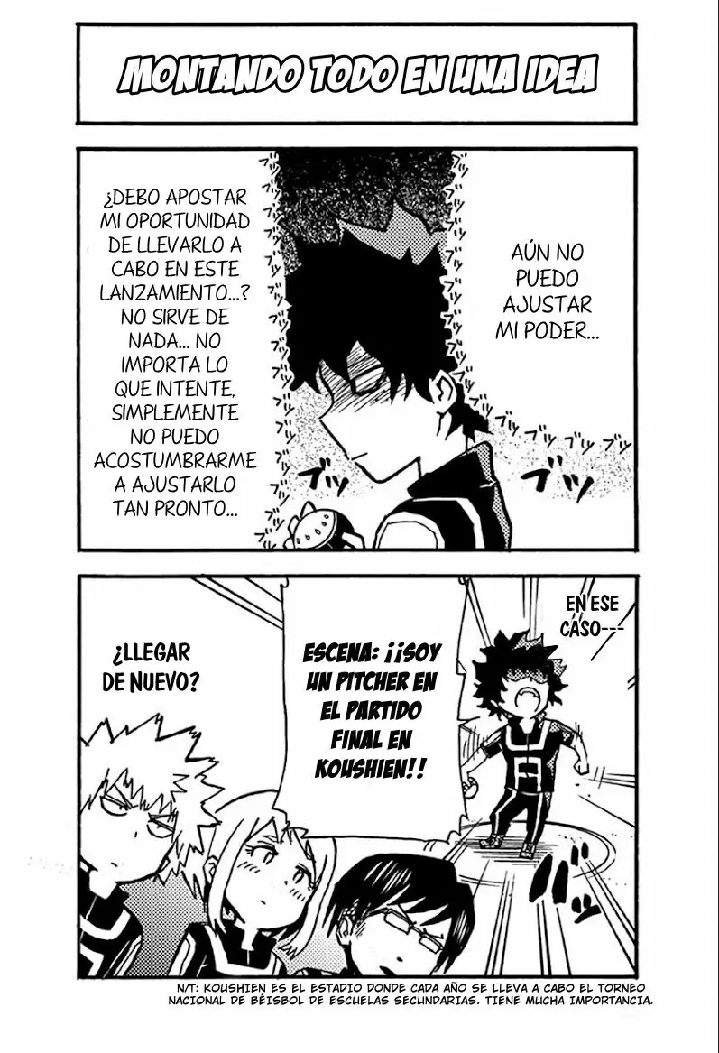 Boku no Hero Academia SMASH!! capítulo 6, página 20