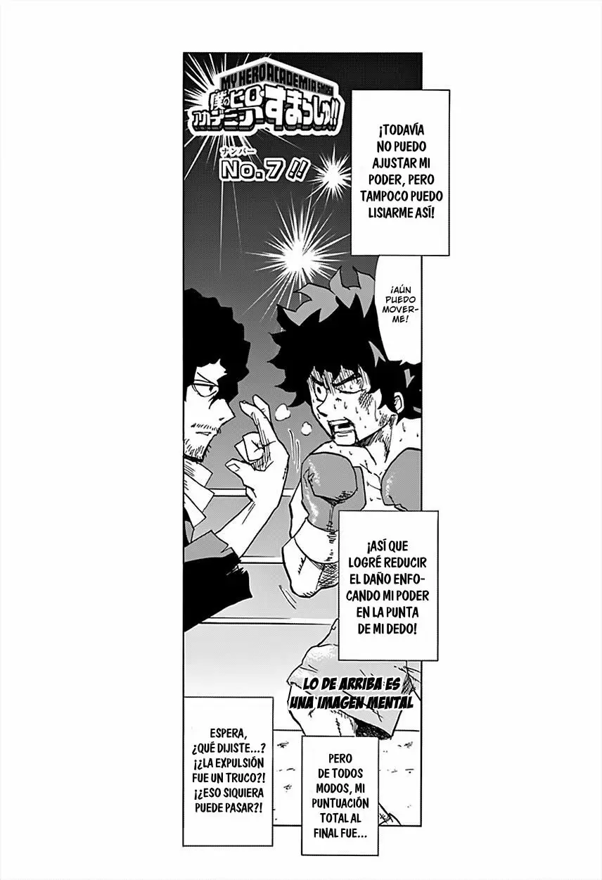 Boku no Hero Academia SMASH!! capítulo 7, página 2