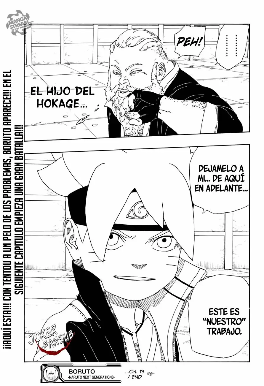 Boruto capítulo 13, página 44