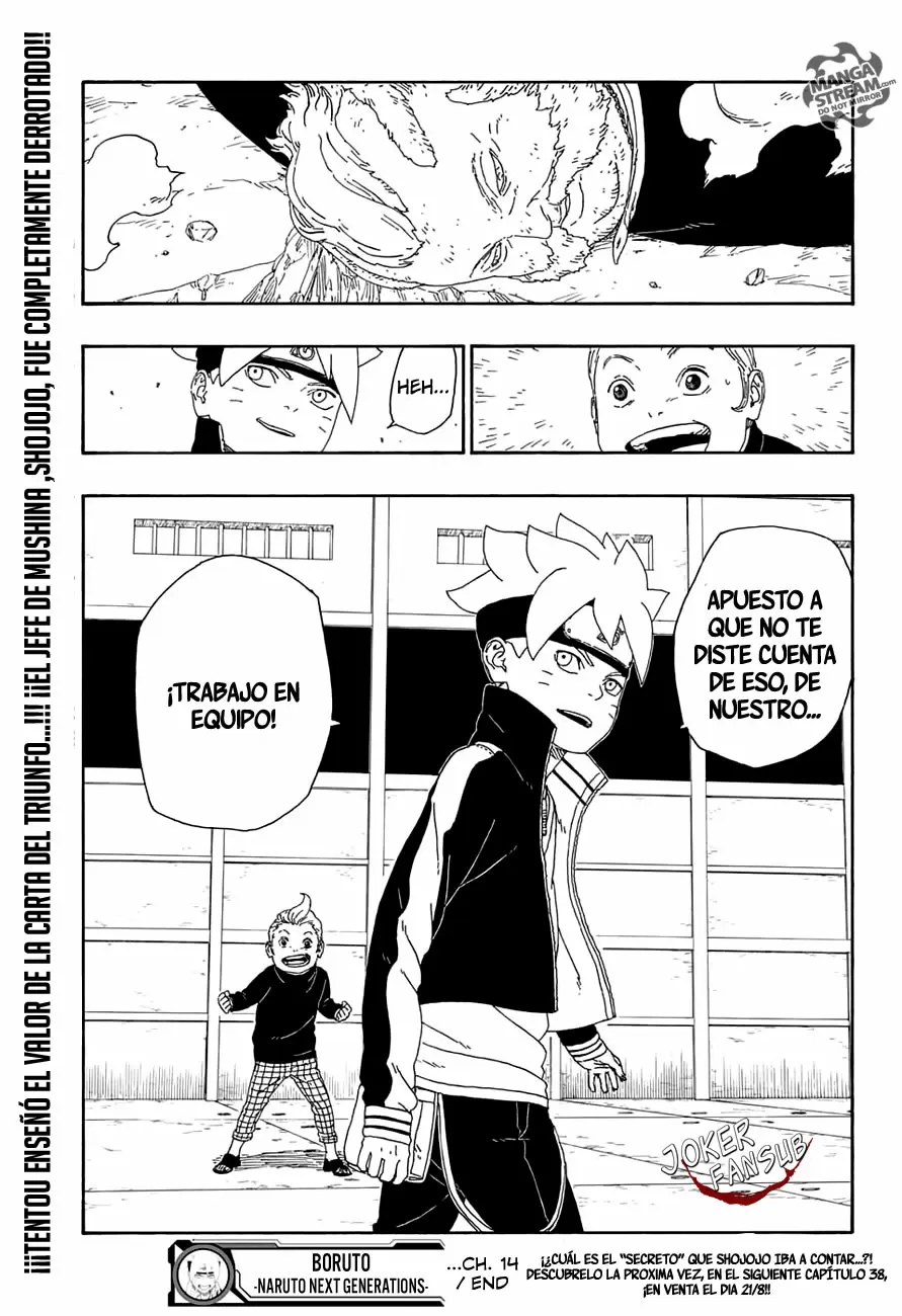Boruto capítulo 14, página 44