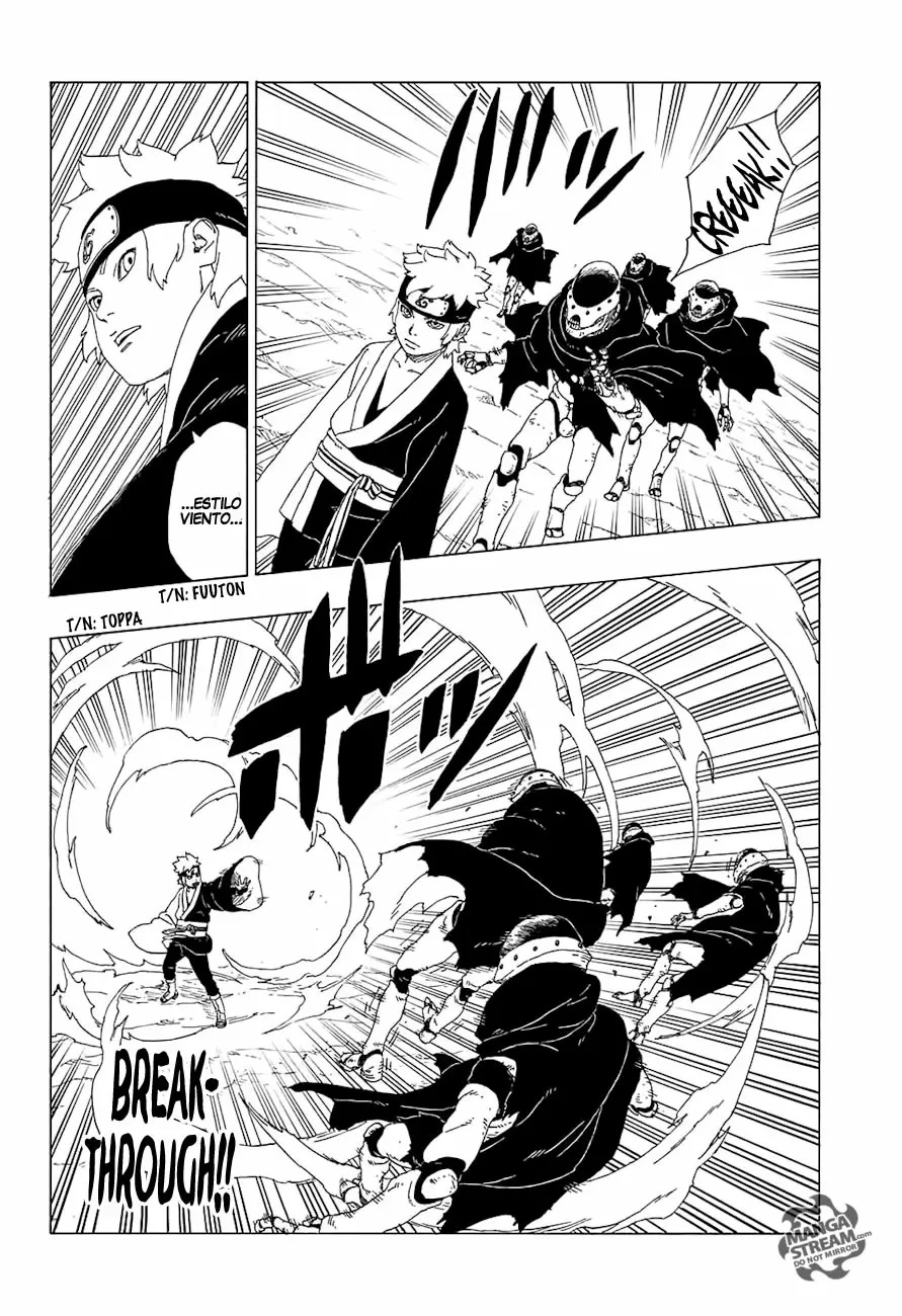 Boruto capítulo 19, página 21